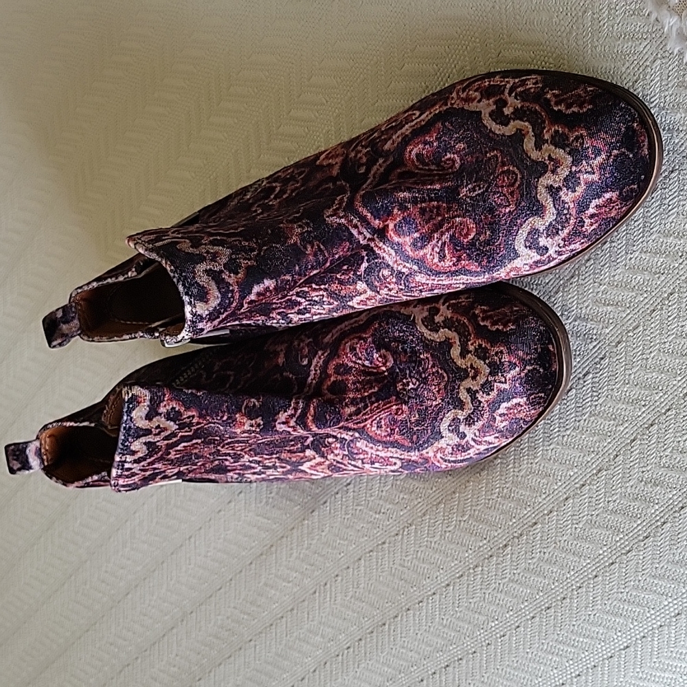 Lucky Velvet Booties